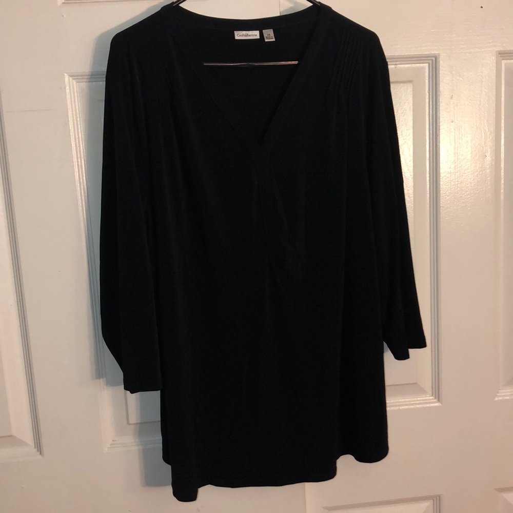 Croft&Barrow Black Blouse